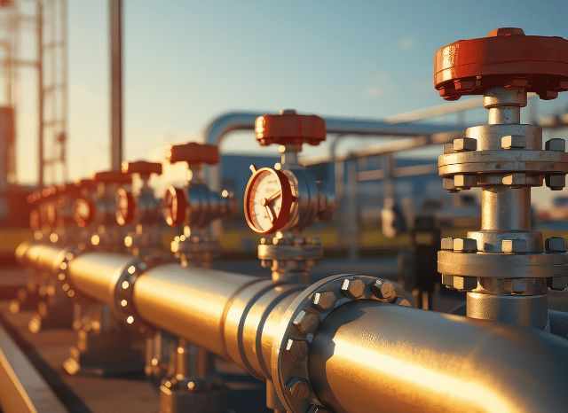 Instalación de gas industrial