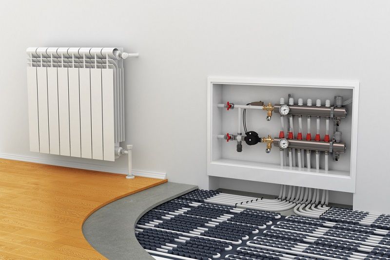 Sistema de calefacción residencial